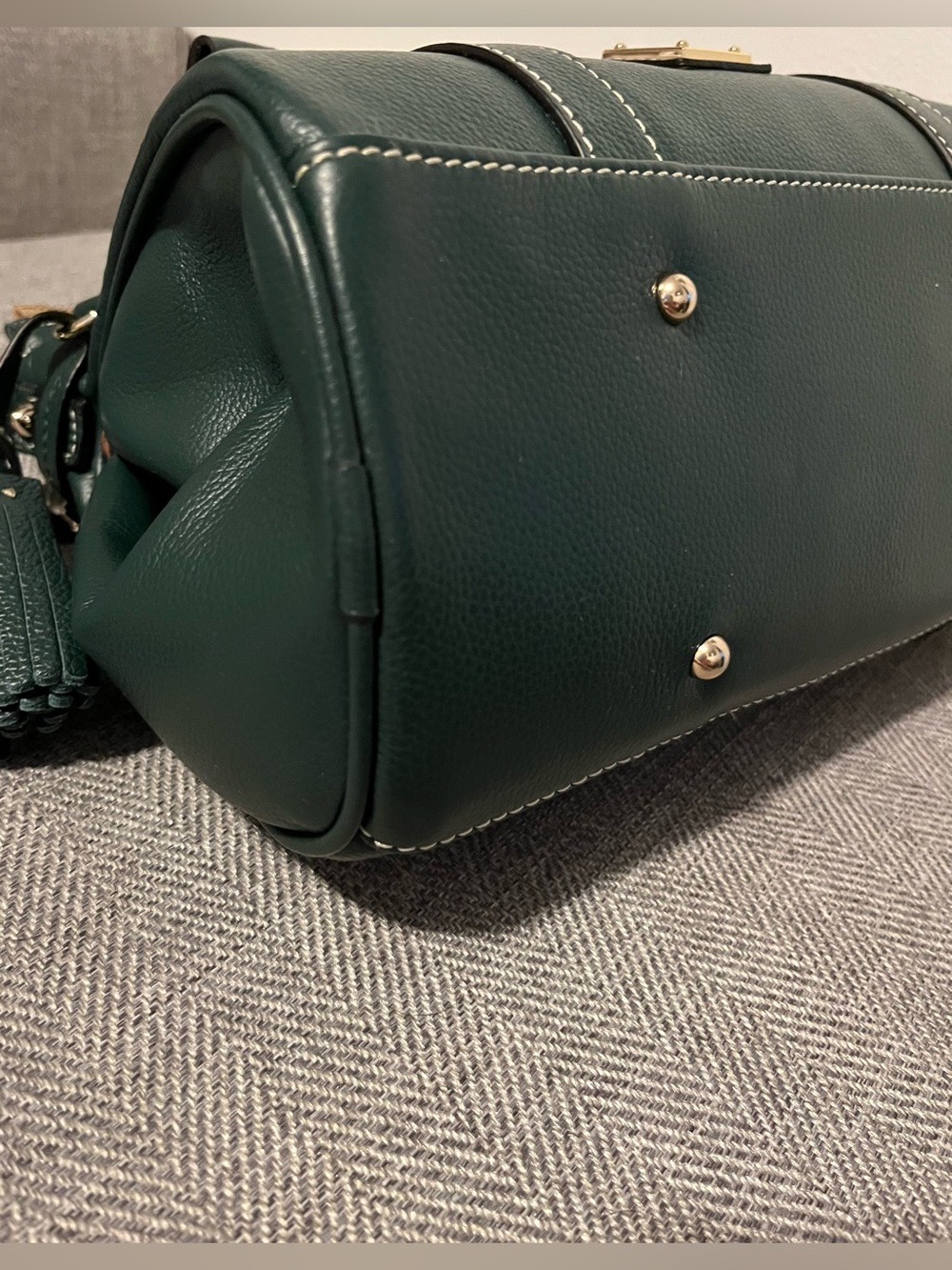 Dooney & Bourke Sorrento 30 satchel Ivy with pocket - Picture 12 of 16